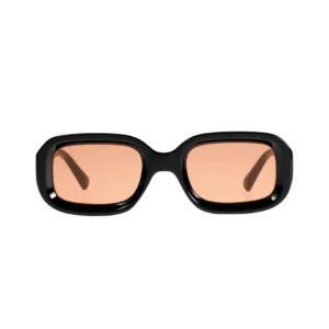 Dusk - Dusk, Streetwear, urbn eyewear lunettes de soleil tendance, montures noires, lentilles orange vibrantes